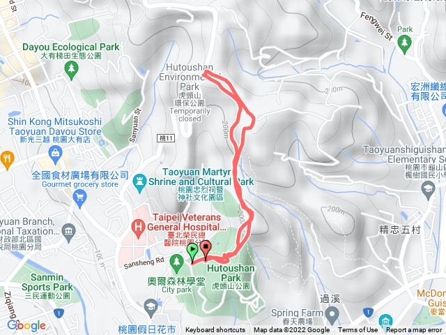 虎頭山越野跑(梅園)