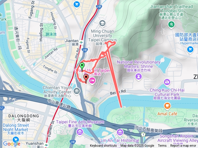 圓山飯店後花園探險