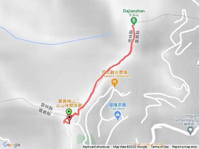 小百岳集起來雲嘉大尖山、二尖山步道202206121123