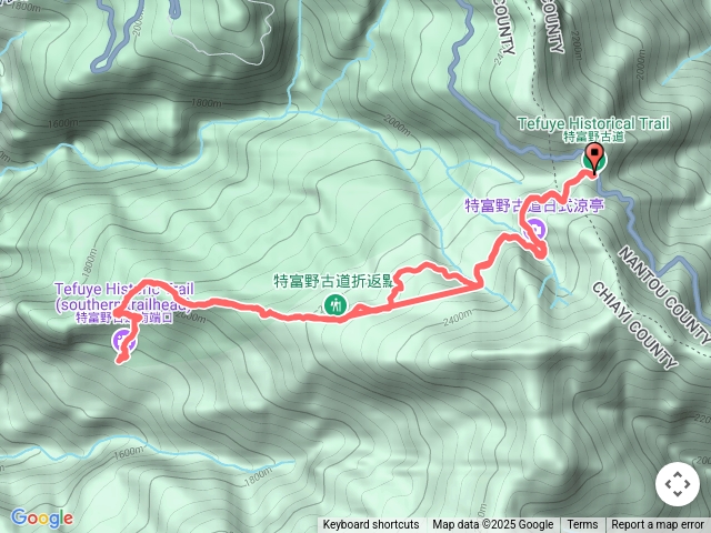 特富野古道之旅