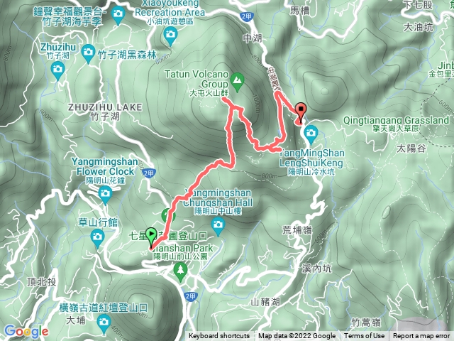 4/4 苗圃、七星山、夢幻湖、冷水坑