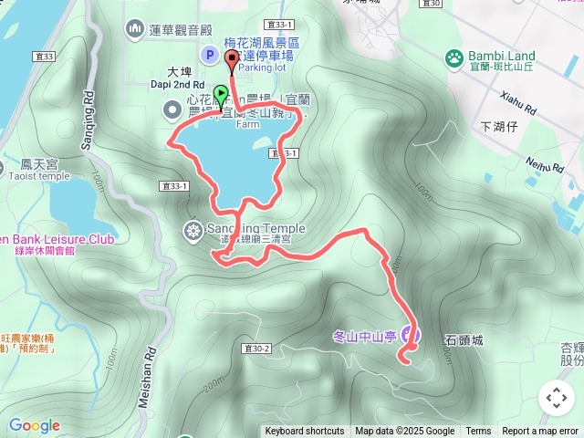 冬山中山亭-梅花湖