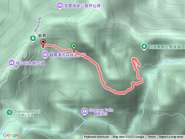 大鹿林道東線步道