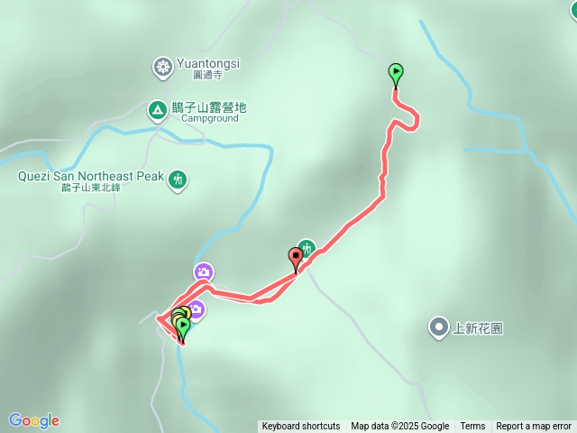 跑馬古道柑仔店前400m-迴音谷瀑布來回