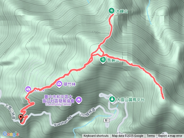 長壽、大崠、醜崠