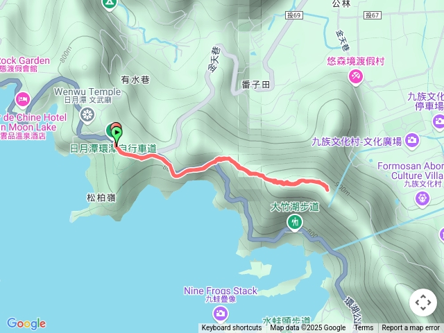 日月潭番子田山