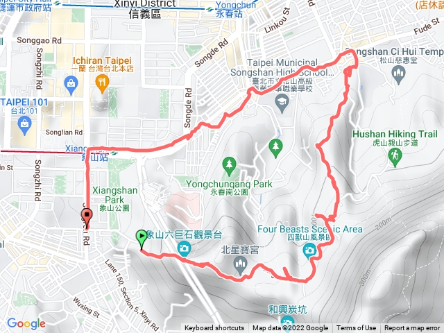 四獸山連走步道