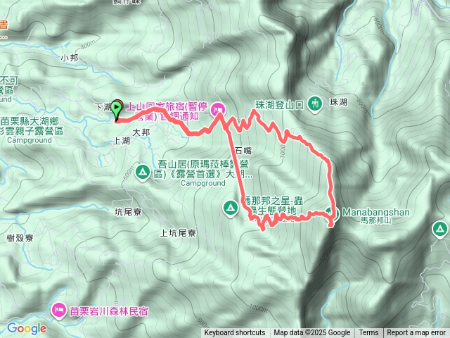 第一停車場上馬那邦山P型預覽圖
