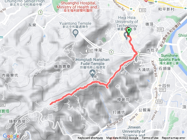住家一彩蝶社區來回