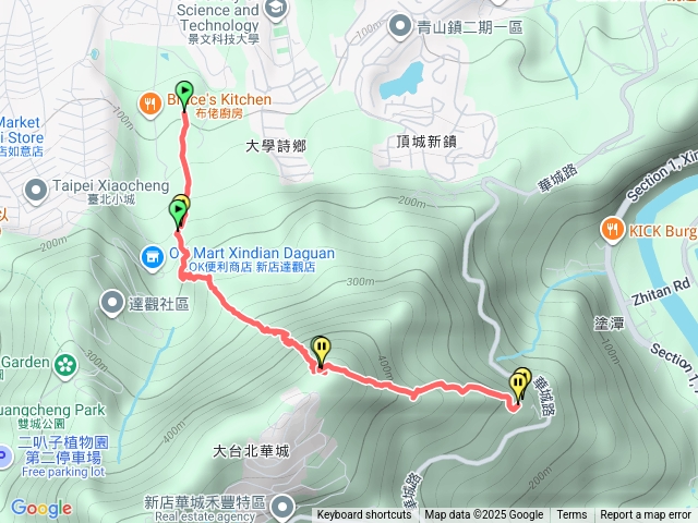 三潭縱走預覽圖