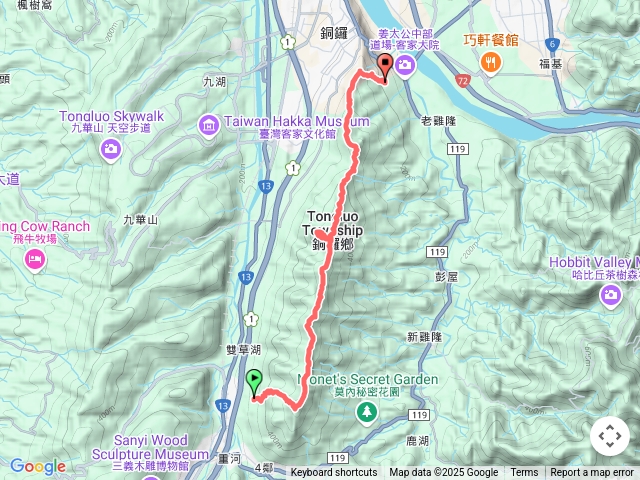 三員縱走（三角山、雙峰山、員屯山）