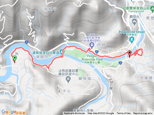 坪林茶博館週邊步道健走