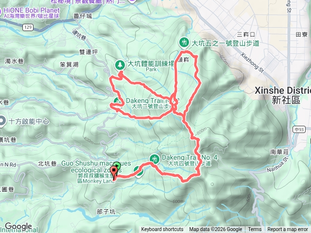 大坑4號鐵腳15k