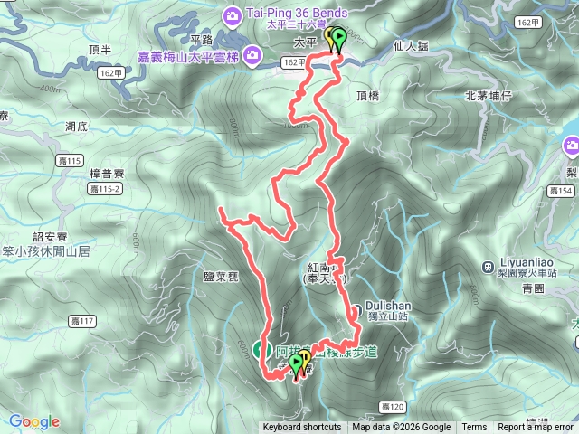 阿拔泉+太平+大巃頂+獨立山步道預覽圖