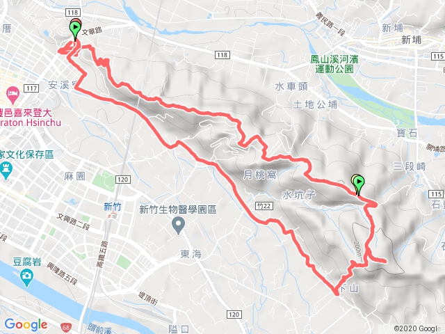 新埔 犁頭山、石頭坑山縱走