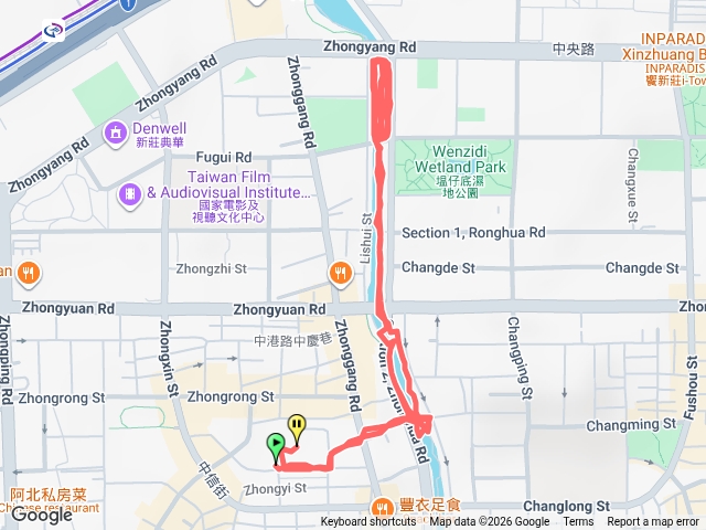 9/7下班跑中港大牌健行筆記