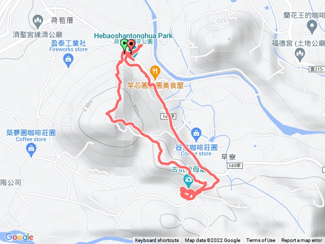荷苞山登山步道