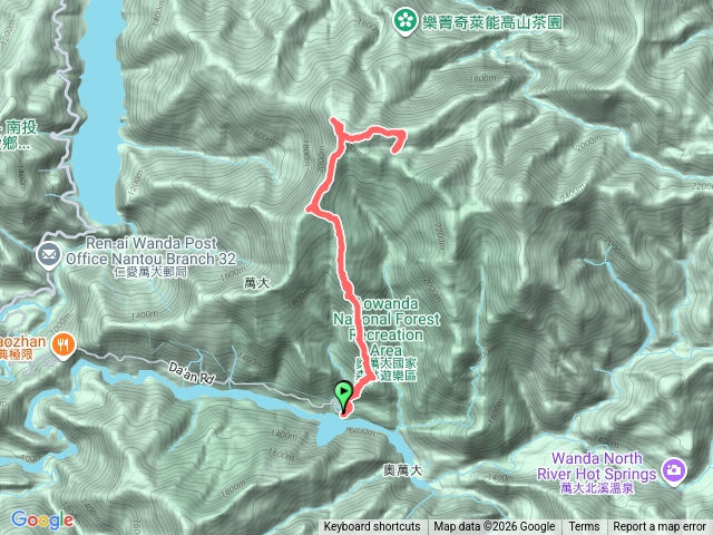 奧萬大北萬大山預覽圖