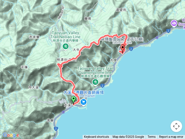 桃源谷（大溪-大里）