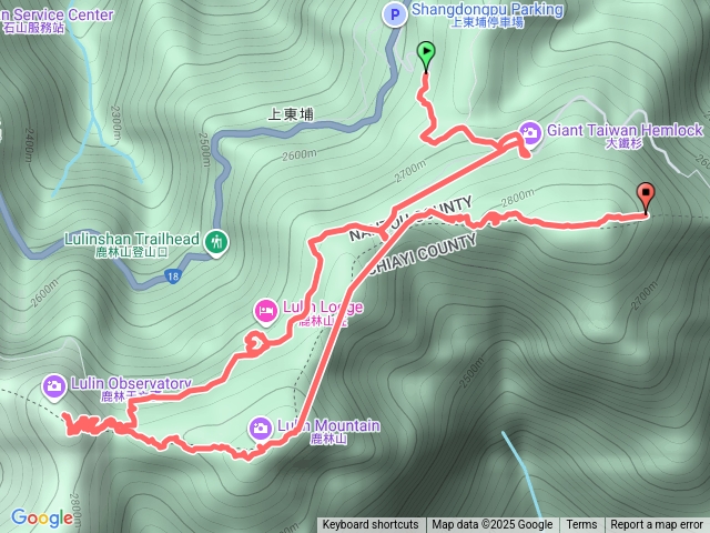 鹿林山鹿林前峰麟趾山