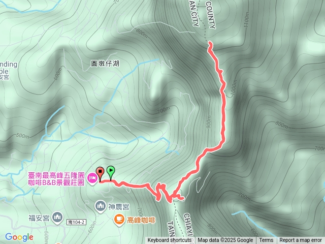 奕品咖啡園上文玉山