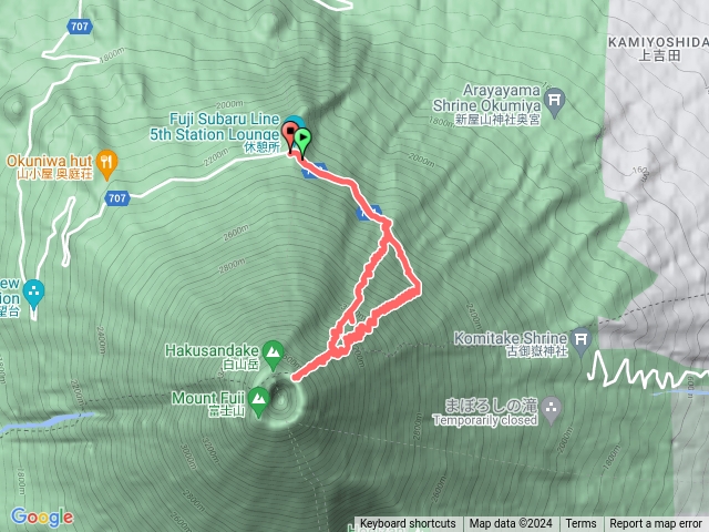 日本富士山吉田路線