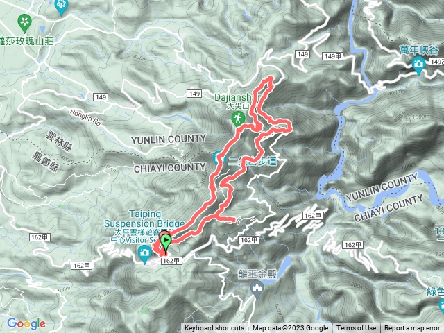 雲嘉七連峰縱走