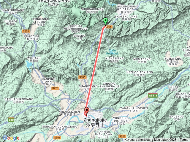 武陵源區到張家界市區