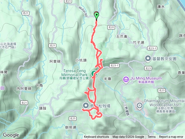 20260730茶山步道-五爪崙山-半嶺山-倒照湖山（未果）預覽圖