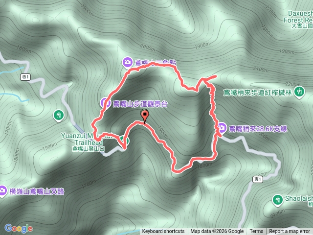 鳶嘴山28.6K下預覽圖