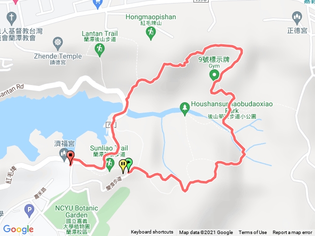 蘭潭後山
