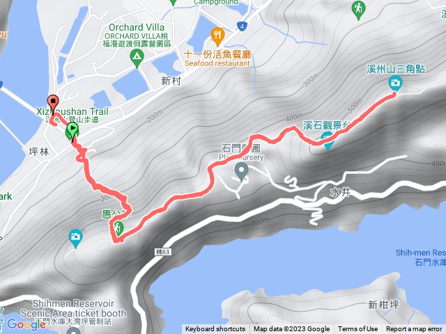 石門溪州山步道