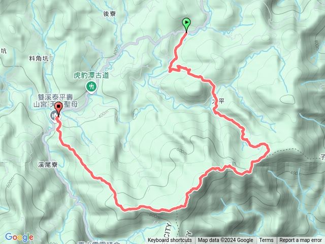 20241015 紅壇古道 大水窟百年土地公 橫山 壽山宮稜線路