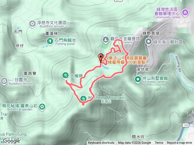 太極嶺、五城山、將軍嶺、文筆山、山中湖預覽圖