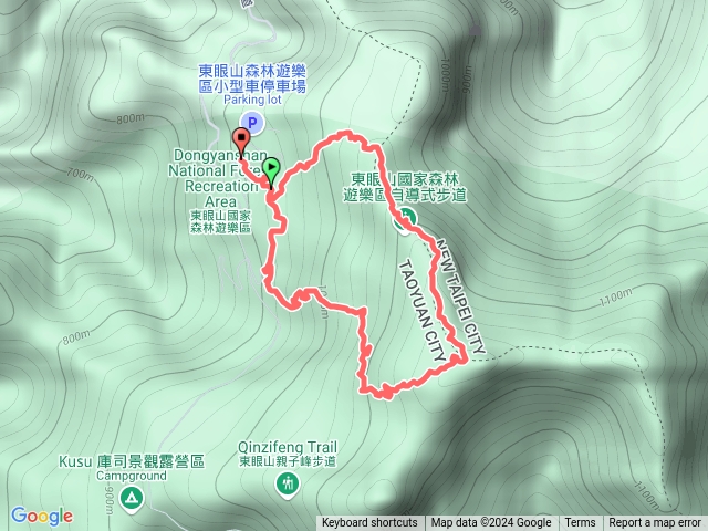 東眼山O形線預覽圖