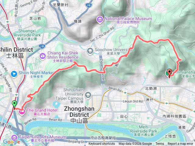 台北大縱走第五段預覽圖