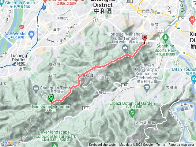 小百岳集起來烘爐地登山步道(南勢角山)20240317121245