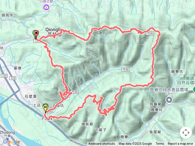 飛茄三爺石O型十連峰