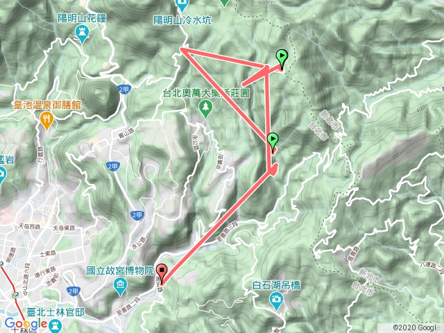 北五指山、荷蘭古道