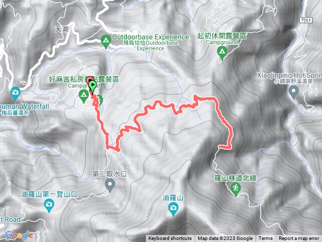 五峰驛站-羅山林道9K來回預覽圖