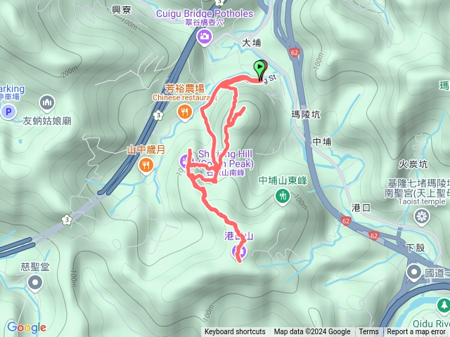 石獅山、石象山、中埔山、港口山