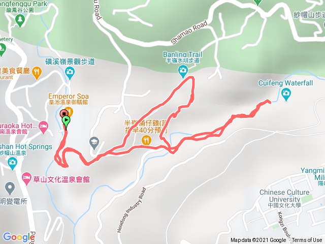 川湯 半嶺水圳步道 翠峰瀑布