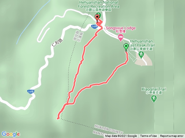 2021-03-27_合歡山東峰（去-木棧道；回-艱困路線）