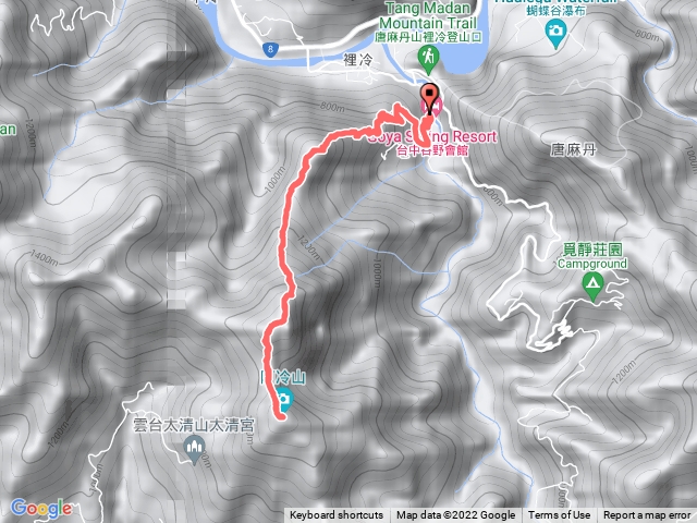 谷關八雄 阿冷山步道