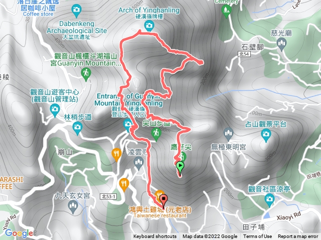 小北插到硬漢嶺