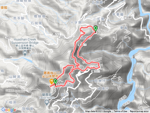 20210417嘉義後棟仔山大尖山二尖山