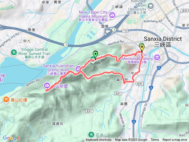 2025微笑山線大縱走尋寶集章任務微笑山線：【鳶山山系】鳶山彩壁段202508241113