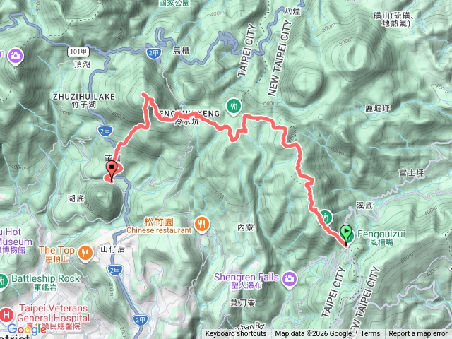 七星山山路(風櫃嘴～苗圃）