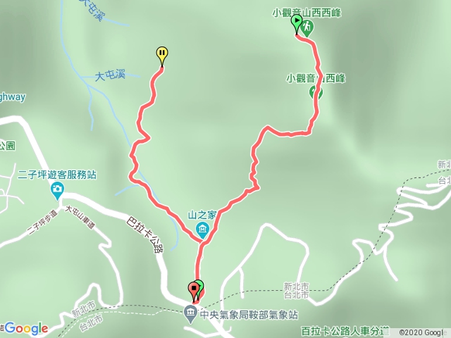 小觀音山西峰西西峰