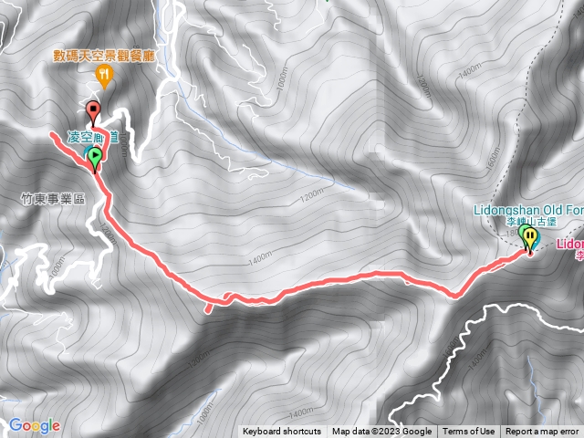 凌空廊道+李棟山